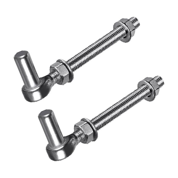J Bolts Gate Hinges Steel J Bolts Hinges easy installs J Bolts Concrete Metal Hinges Upgrades for Farm & Garage door
