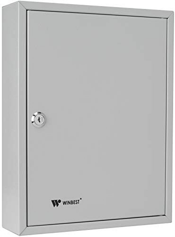 Steel Key Safe Wall Mount Cabinet Storage Key Lock Safe Box (75 Key ...