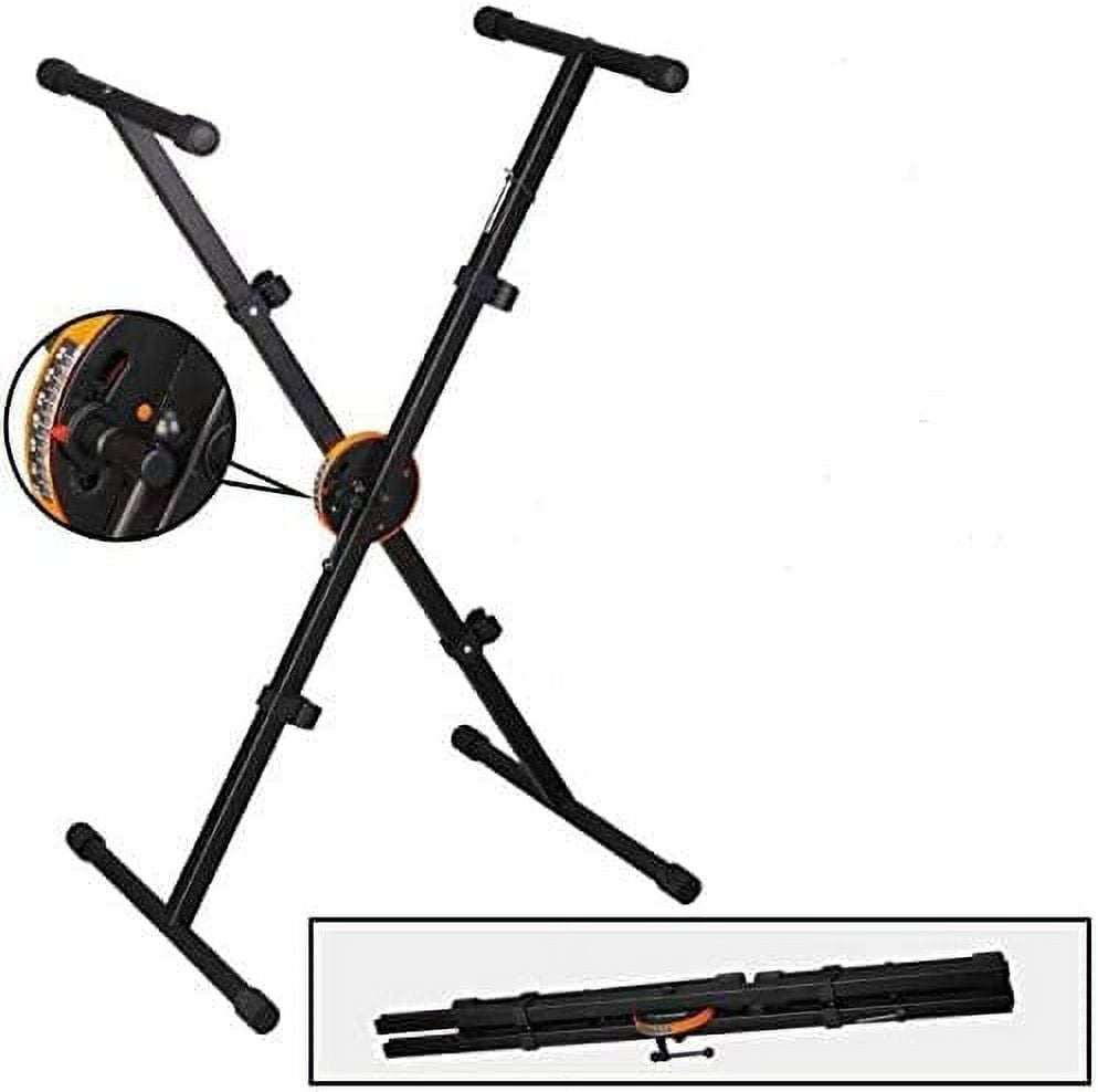 Steel Keyboard Stand With Stabilizing Rubber Tips for All Keyboard