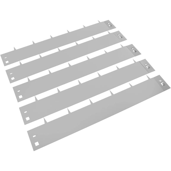 Steel Landscape Edging 39 x 5 Inch, 5PCS Steel Lawn Edging, Flexible Garden Edging Border Landscape Edging for Landscaping Garden Yard, Grey