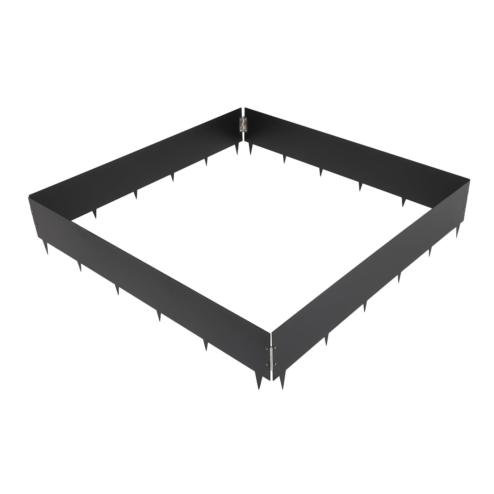 Steel Landscape Edging 4 Pack 40 inch Length, 8.46 inch Depth Steel Edging Border for Landscaping Lawn Garden Metal Edging