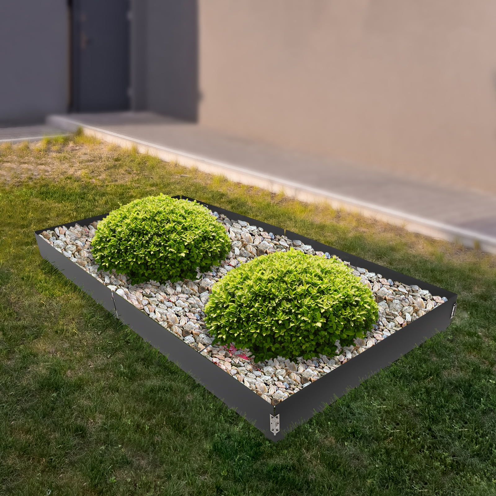 Steel Landscape Edging 6 Pack 40 inch Length, 8.46 inch Depth Steel Edging Border for Landscaping Lawn Garden Metal Edging