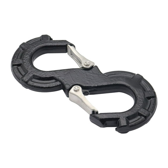 Steel Latch Winch Hook S Shape Winch Trailer Steel Slip Hook Heavy Duty Winch Hook Quick Release Winch Hook