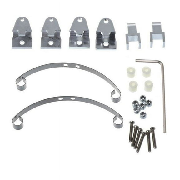 Steel Leaf Spring Suspension Set for B14 B16 B24,Silver