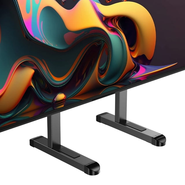 Steel Legs Universal TV Stand for t 3780" TVs, Height Adjustable TV