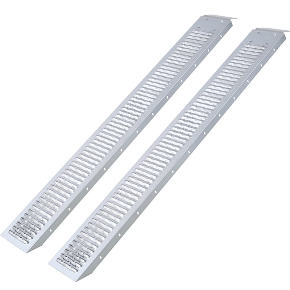 Steel Loading Ramps for Pickup Trucks, 74 L 960lbs Capacity Motorcycle Ramp for Dirt Bike, Lawn Mower, ATV, Quad, Pack of 2