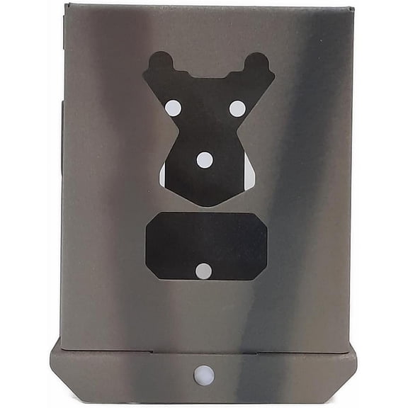 Steel Lock Box Protective Case Compatible with Spypoint Flex-S Solar Panel Trail Camera Security