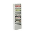 thumbnail image 1 of Steel Magazine Rack - 11 Pockets - Gray, 1 of 1