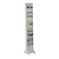 thumbnail image 1 of Steel Magazine Rack - 23 Pockets - Gray, 1 of 1