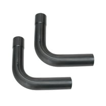 Steel Mandrel Bend Exhaust Pipe, 90 Degree, Pair, 3 Inch O.D.
