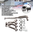 thumbnail image 1 of Steel Manifold Exhaust Racing Header Stainless Fit for Honda Prelude 2.2L 1993-1996, 1 of 8