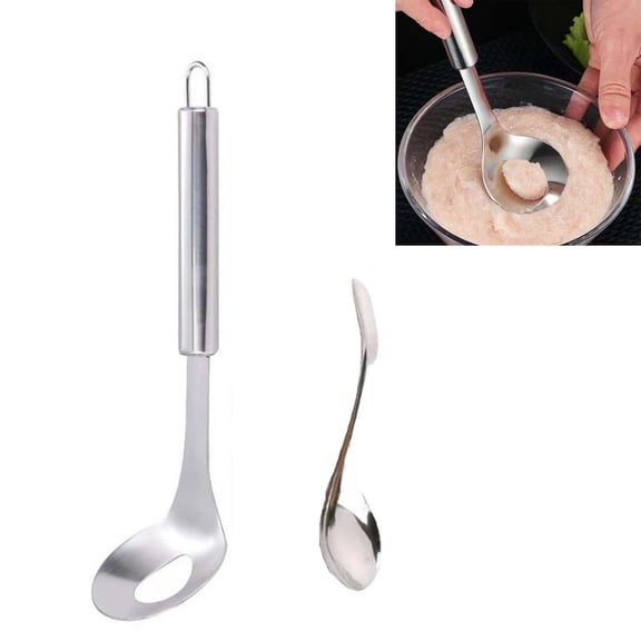 Steel Meatball Spoon Maker Rolling Ball Shaper Hand Press Kitchen Utensil For Soup Hot Pot Homemade Cooking