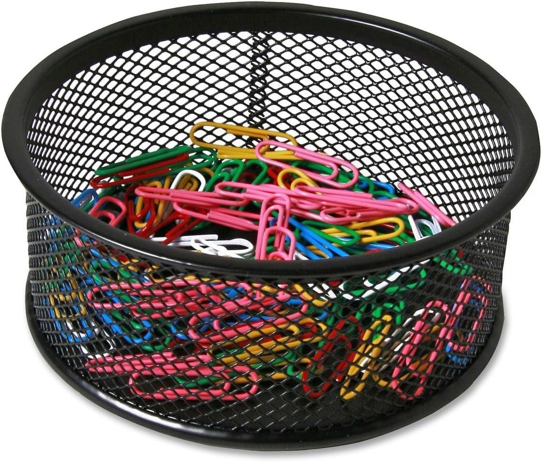 Steel Mesh Paperclip Holder