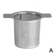 Steel Mesh Tea Infuser Metal Cup Strainer Loose Leaf Filter with Lot O2