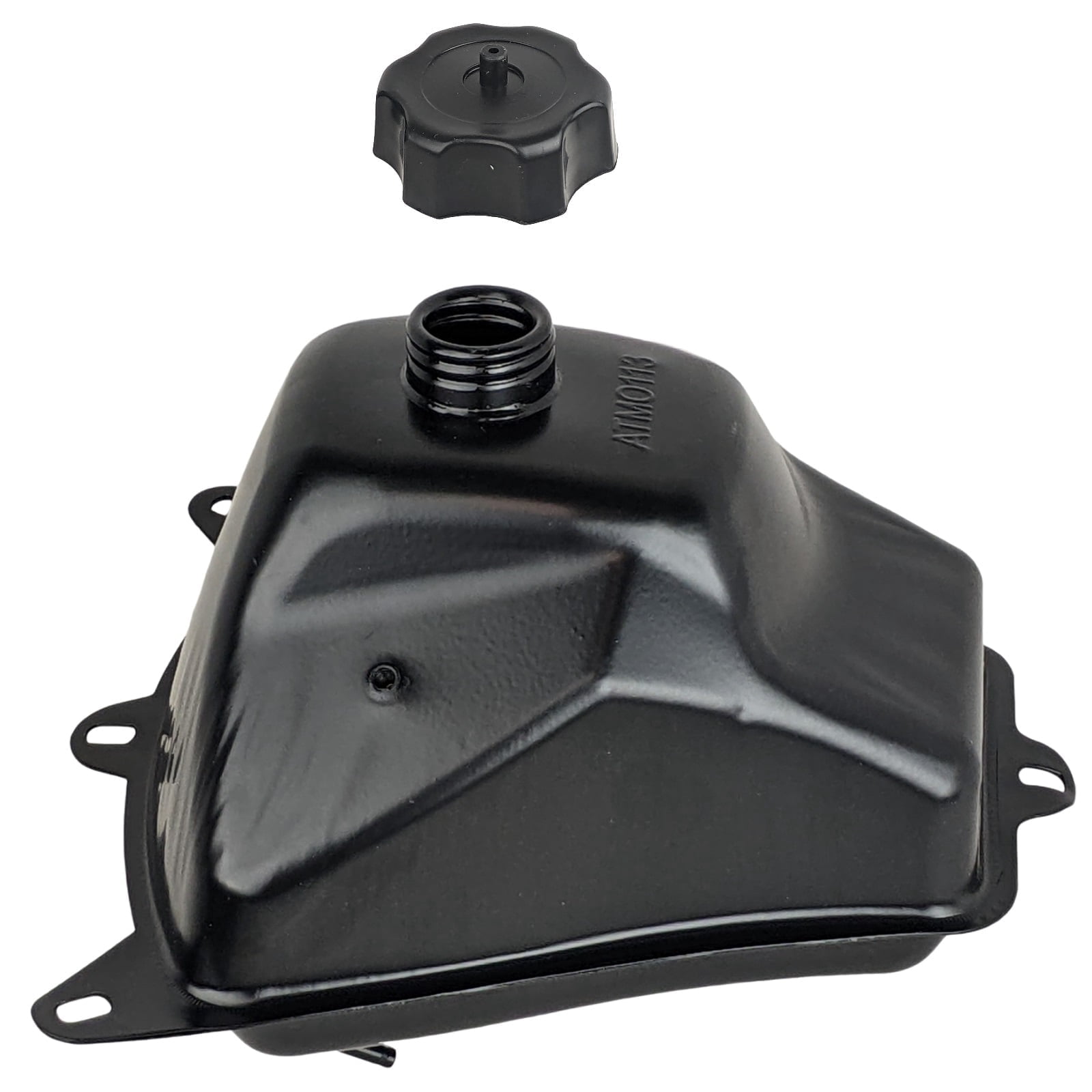 Steel Metal Gas Fuel Tank with Gas Cap Compatible for Taotao 90cc - 125cc Dirt Bikes - Taotao ATD90A, ATD125C, DB10, DB14