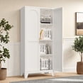 thumbnail image 1 of Steel Metal Storage Cabinet with Adjustable Shelves Large Capacity for Bedroom and Living Room Organization, 1 of 7