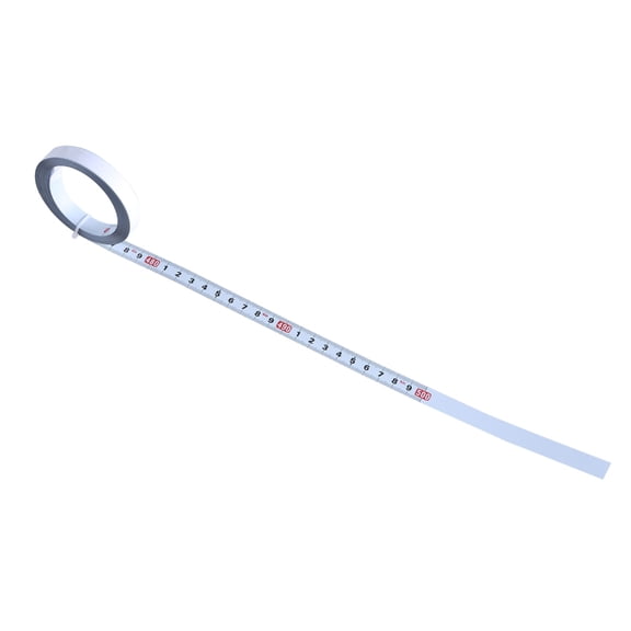 Steel Miters Track Tape Measure Self Adhesive Metric Scale Ruler Rustproof Ruler