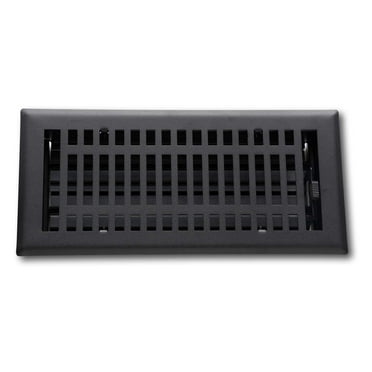 Steel Modern Vent Cover - Black