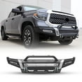 thumbnail image 1 of Steel Modular Front Bumper+Side Wing+Bull Bar+Winch Plate For 2014-2021 Toyota Tundra w/2*Shackles, 1 of 16