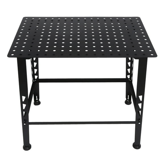 Steel Modular Welding Table Work Bench with Welding Fit-up Kit Black 600lbs 36" X 24"