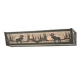 thumbnail image 1 of Meyda Tiffany 110116 24" W Moose At Lake Vanity Light - MultiColor, 1 of 4