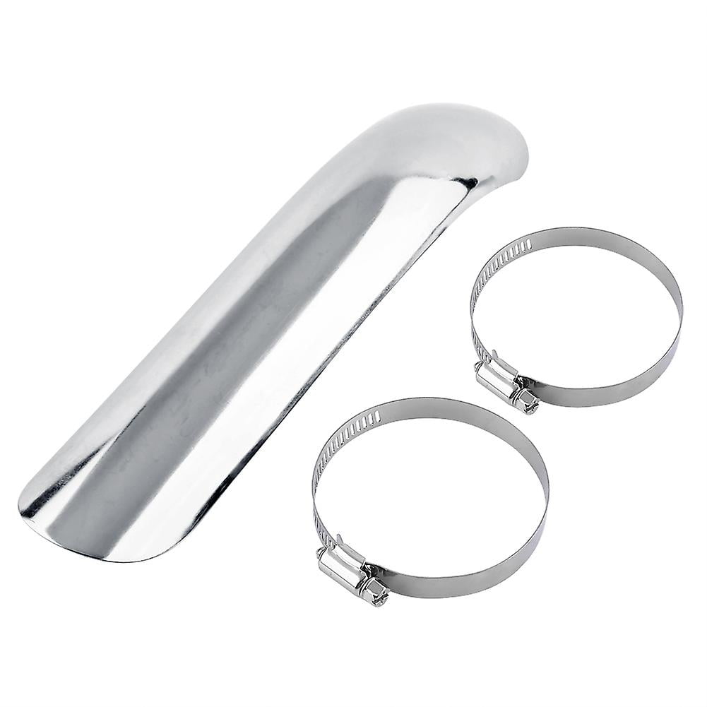 Steel Motorcycle Heat Shield Curve Exhaust Muffler Pipe Cover For Honda