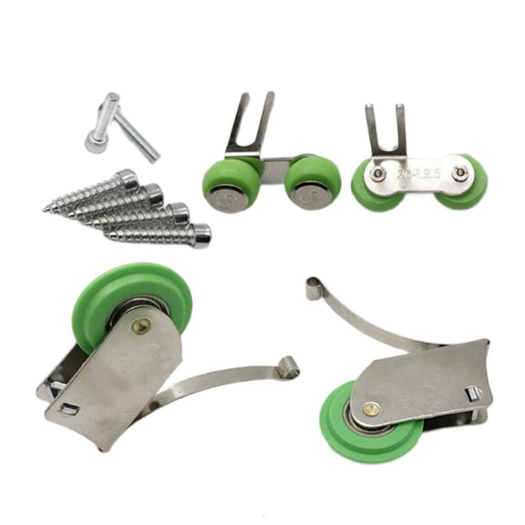Steel & Nylon Sliding Rollers Quiet Sliding Mechanism for Furniture & Cabinets