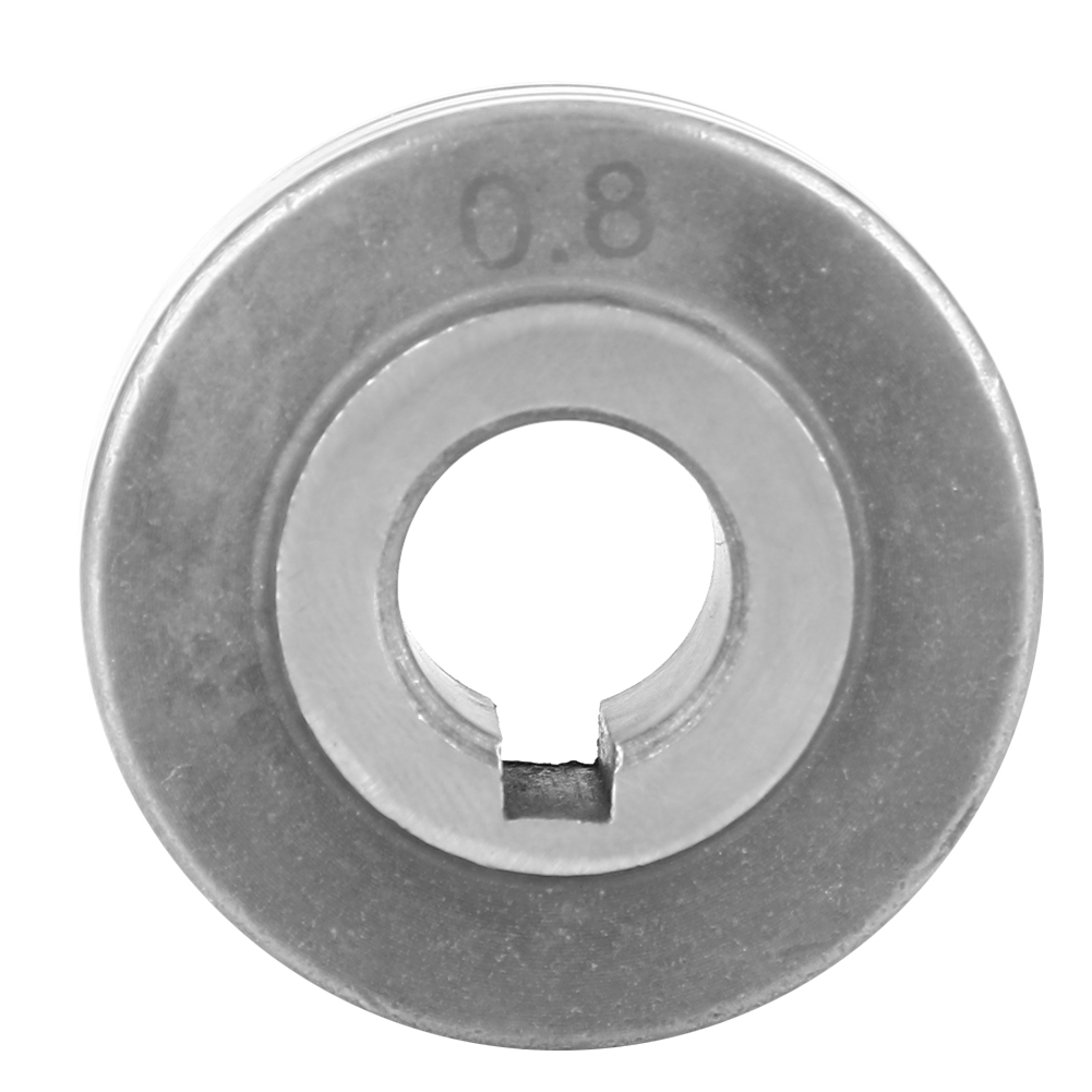 Steel OTC Wire Feeder Roller Dual Size Welding Wire Feeding Guide Wheel(0.81.0mm)