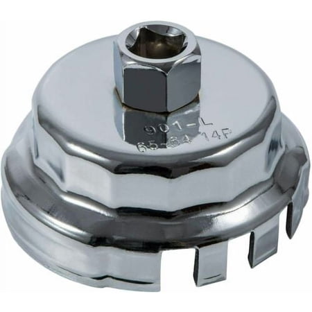 Steel Oil Filter Remover Cap for 6 & 8 Cyl Toyota RAV4,Camry V6, Lexus 2.5L-5.7L