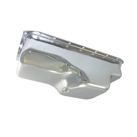 Steel Oil Pan for Chrysler Small Block 360 - Chrome