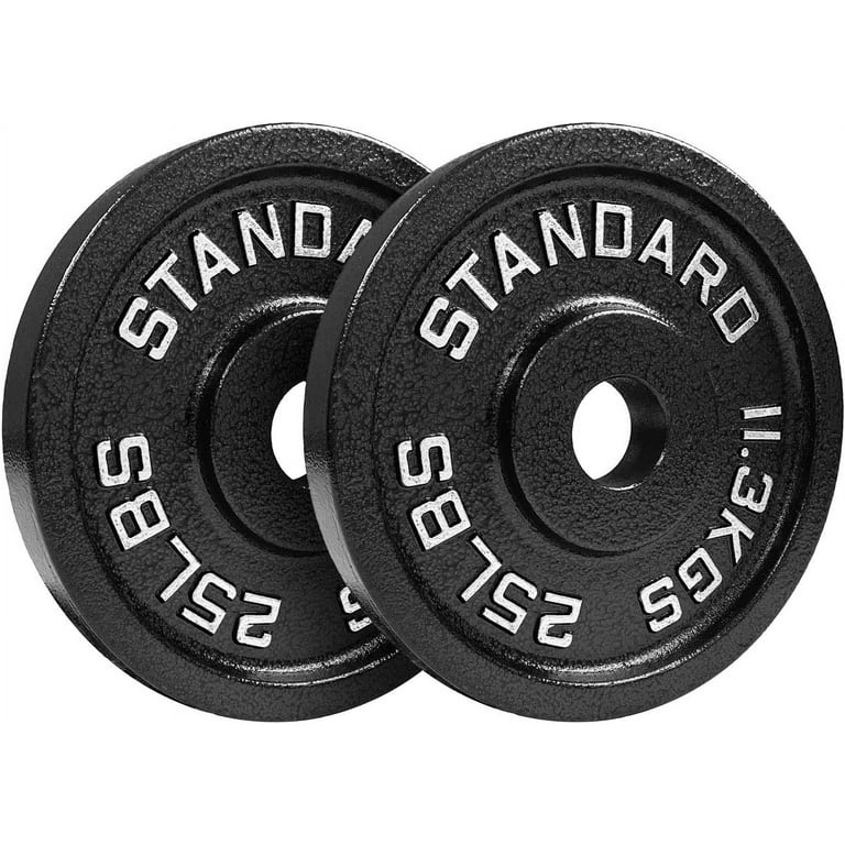 Steel Olympic Plates 25lb Pair