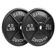 thumbnail image 1 of Steel Olympic Plates - 45lb Pair, 1 of 1