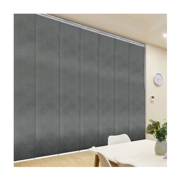 Steel Panel Track System|Adjustable Width Room Divider|Decorative Screen
