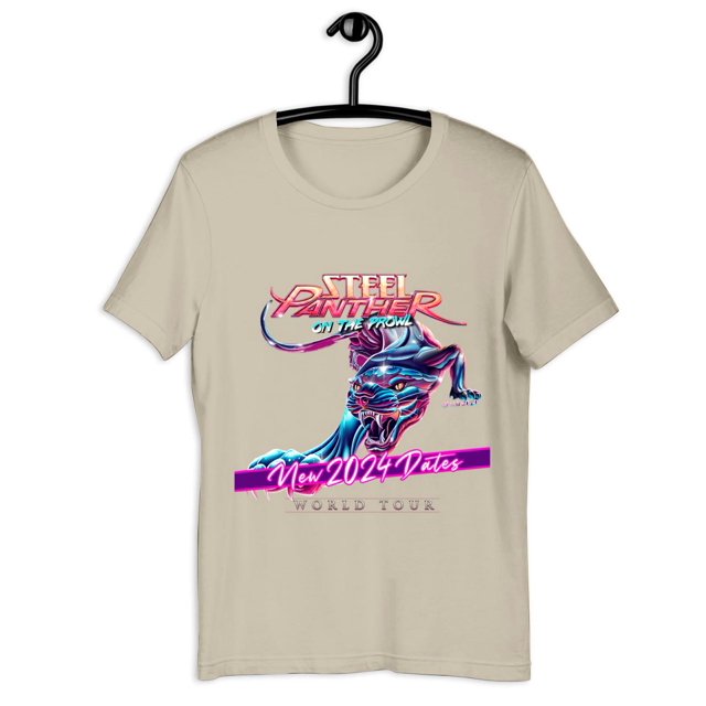 Steel Panther On the Prowl World Tour 2024 Shirt, Steel Panther Band