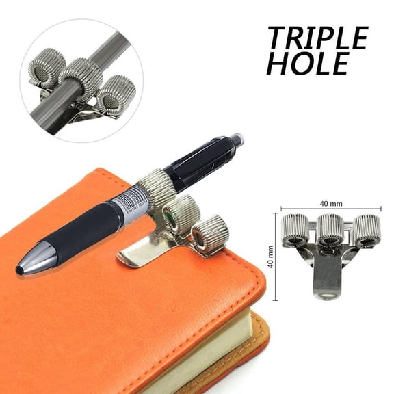 Steel Pen Pencil Spring Clip SINGLE Pocket Holder Nurse Doctor