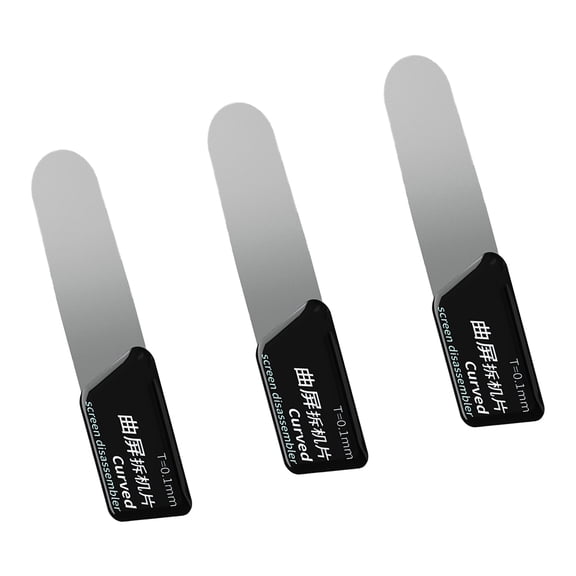 Steel Phone Disassembly Tool 0.1mm Thin Profile Curved Screen Separator None Destructive Edging Maintenance Instrument