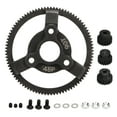 Steel Pinion and Spur Gear Set 48P 90T Spur Gear with 19T 20T 21T Pinion Gear for Traxxas Slash