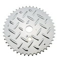 thumbnail image 1 of Steel Plate Bicycle Sprocket/Chainring, 44T, Chrome, 1 of 1