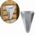thumbnail image 1 of Steel Poultry Restraining Funnel Accommodates Medium Size Poultry Chickens Broilers Roasters Turkeys Up To Eight Pounds Flat-Back Design Easy To Clean, 1 of 5