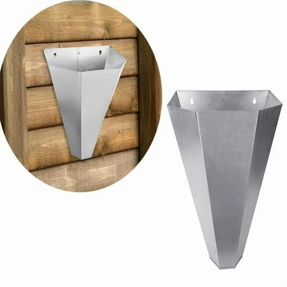 Steel Poultry Restraining Funnel Accommodates Medium Size Poultry Chickens Broilers Roasters Turkeys Up To Eight Pounds Flat-Back Design Easy To Clean