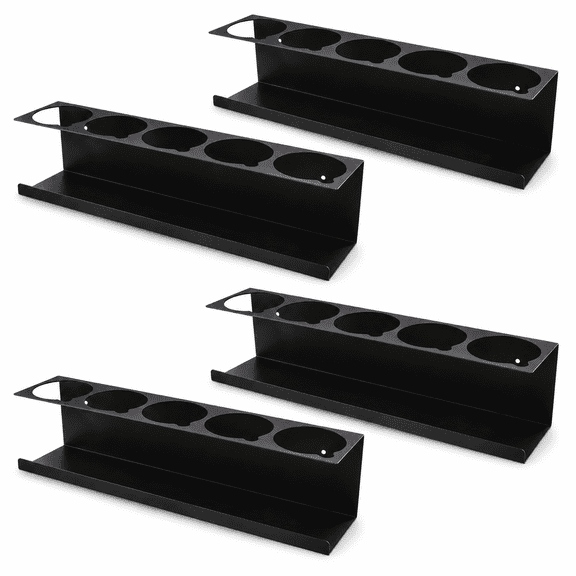 Steel Powder-Coated Aerosol Spray Can Holder Rack, Holds 20 Cans, Wall/Toolbox Mount