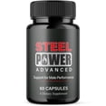 thumbnail image 1 of Steel Power Advanced Formula Pills All Natural Vitamin Supplement SteelPower 60 Capsules, 1 of 8