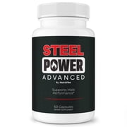 Steel Power Advanced   Original SteelPower Capsules with a Natural Daily Blend for Wellness |Clean, Gentle, Easy-to-Swallow Pills 60 Capsules