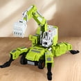 thumbnail image 1 of Steel Power Deformable Engineering Vehicle Super Long Truck Liftable Excavator Truck Model Children's Toy Car Boy, 1 of 6