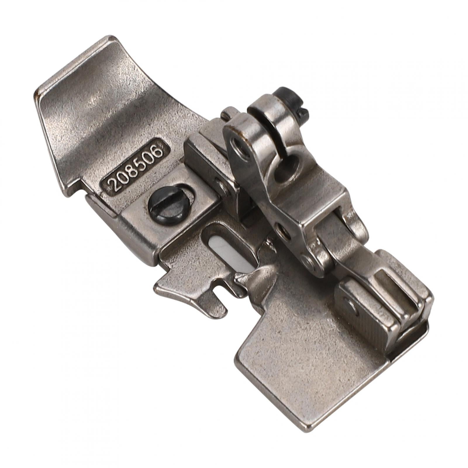 Steel Presser Foot Ruffler 5‑Thread Overcasting Fit for 700 Sewing