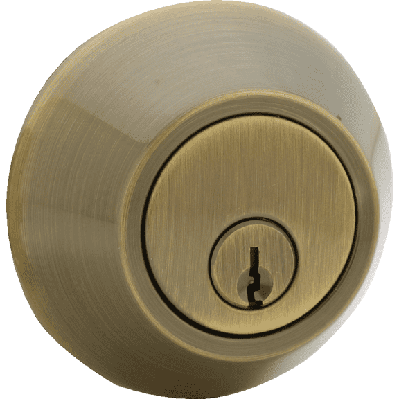 Steel Pro Double Cylinder Deadbolt - Single Pack Construction & DIY Use, Standard Hardware Spec
