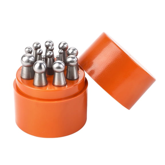Steel Punches Set Goldsmithing Tool Jewelry Crafting Tool Jewelry Workshop Equipment Suitable for Jewelry Enthusiasts