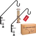 thumbnail image 1 of Steel - Railing hook 18in - Black - 2pcs, 1 of 1