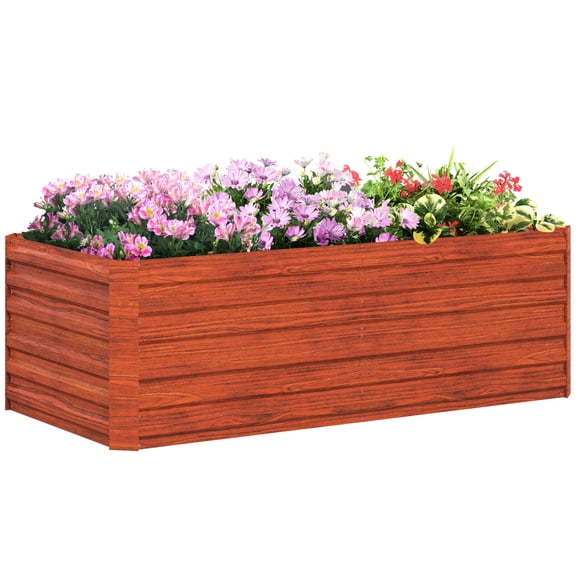 Steel Raised Bed | Durable for Outdoor Use | Continuous Gardening