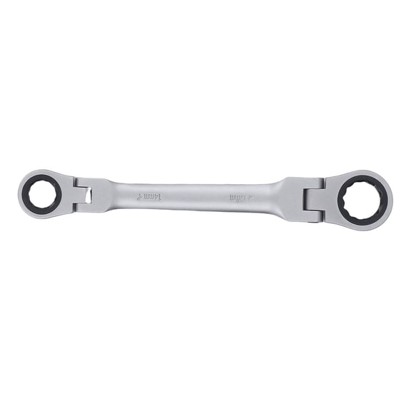 Steel Ratcheting Box Wrench Set with 5 Interchangeable Heads - 72-Tooth Mechanism for Automotive & Industrial Use 19mm steel 5 Replacement Heads Industrial and Automotive